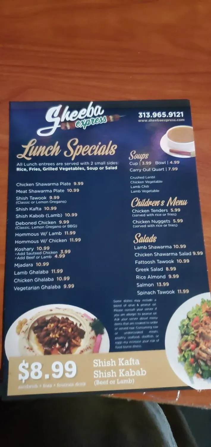 Menu 6