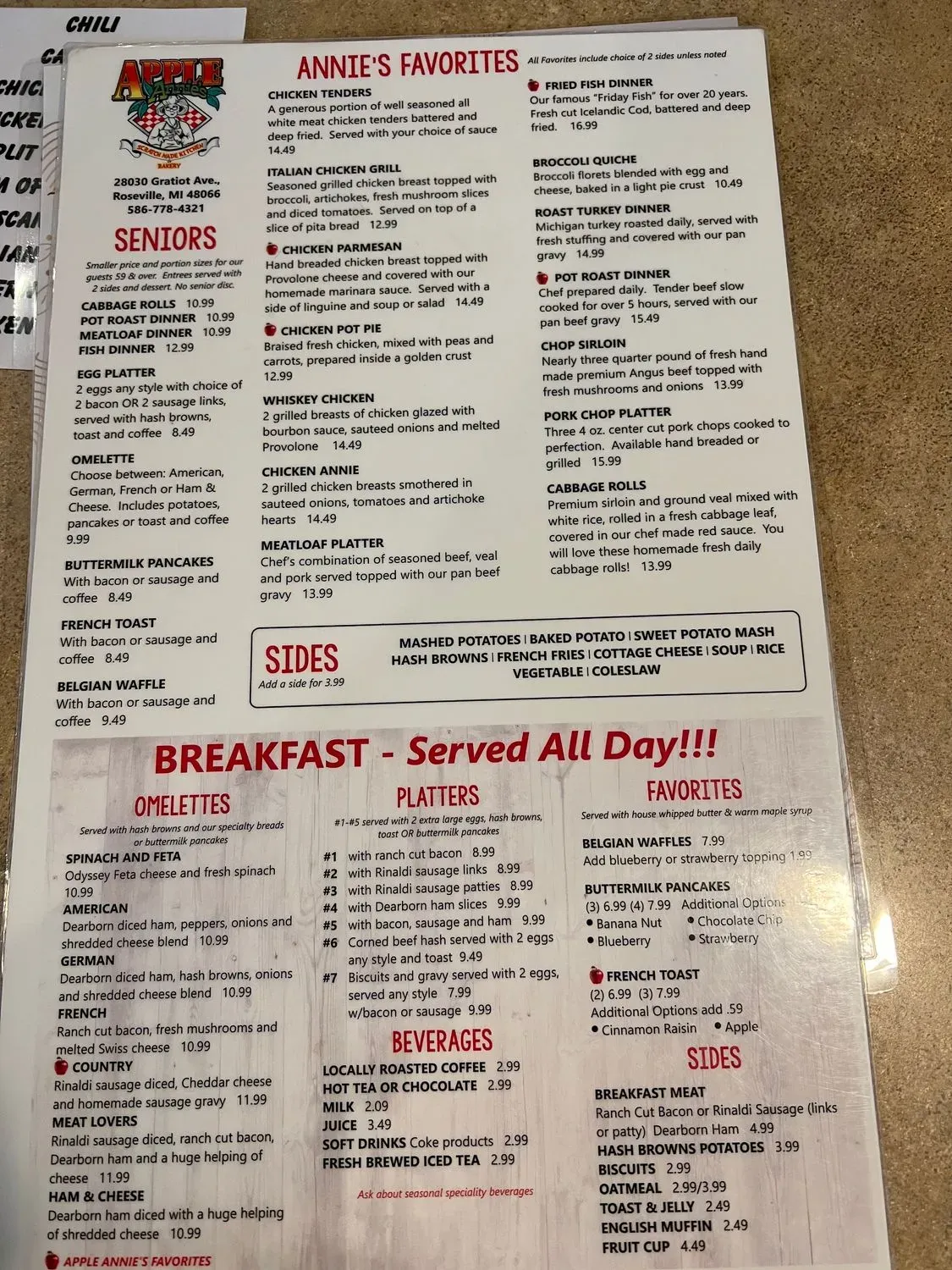 Menu 4