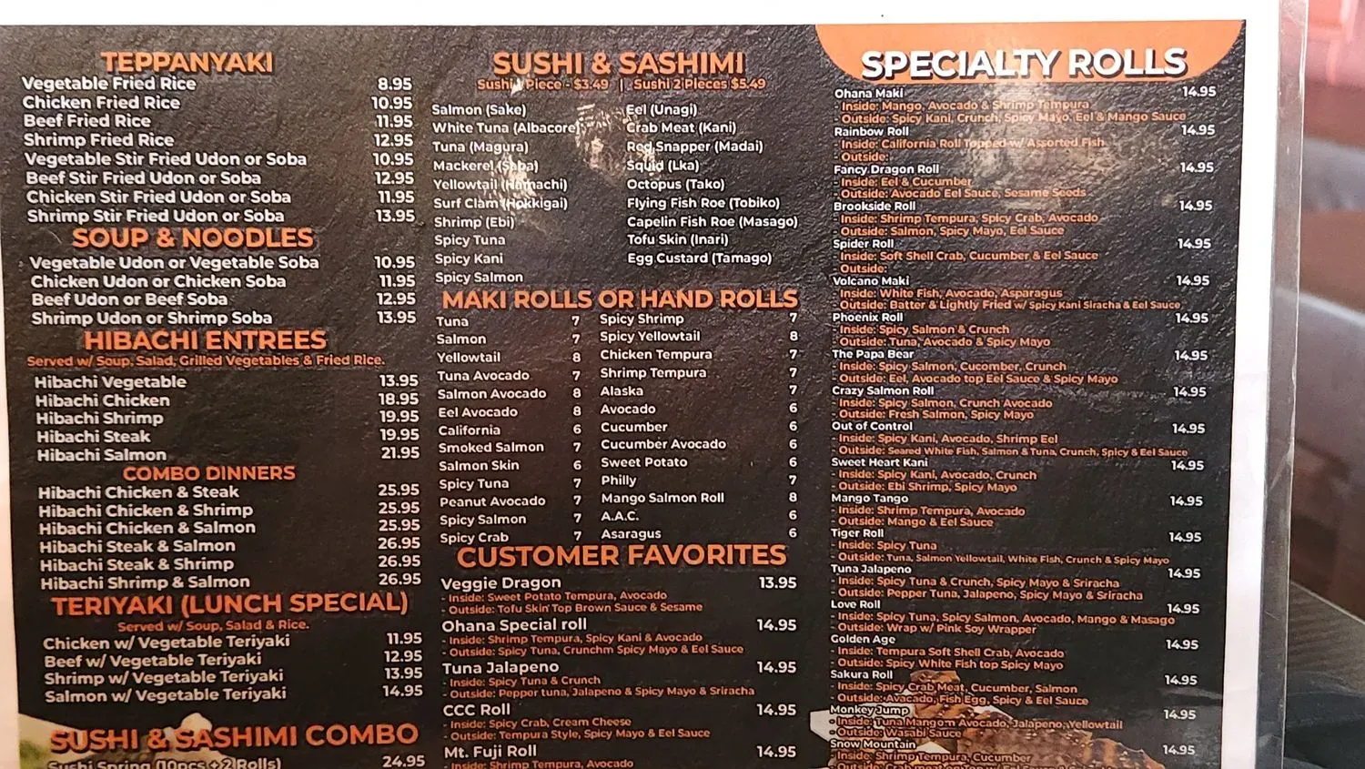 Menu 6