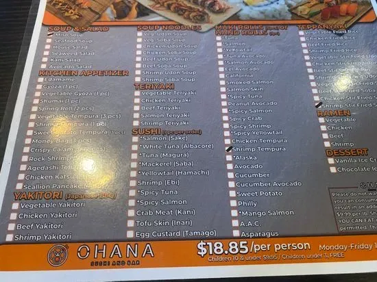 Menu 6