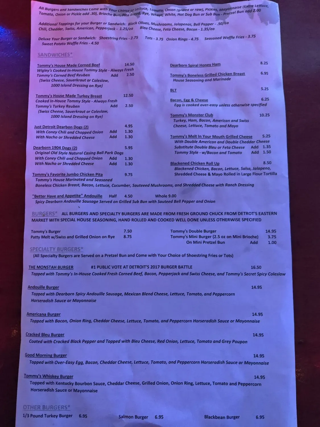 Menu 3