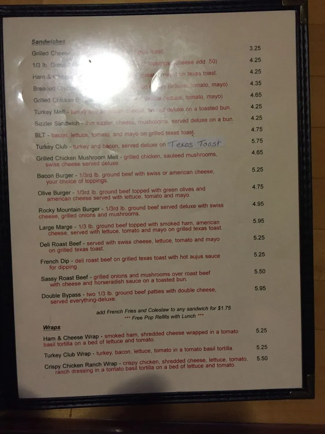 Menu 4