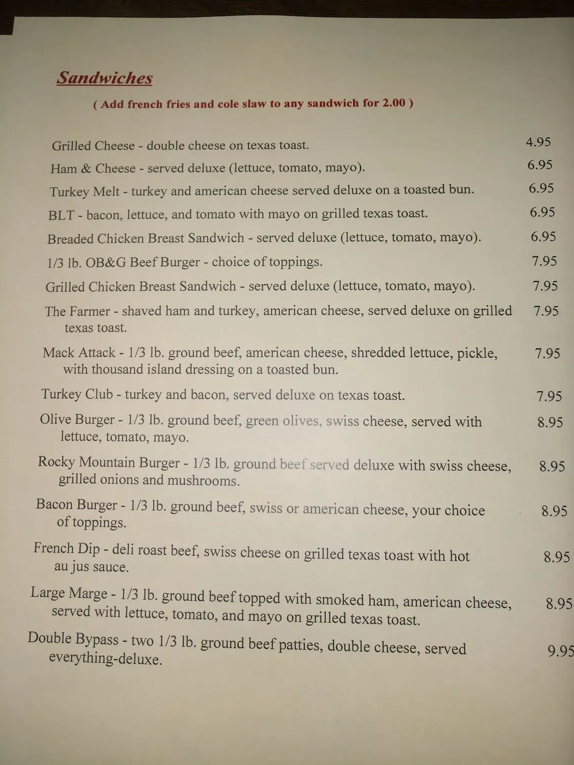 Menu 6