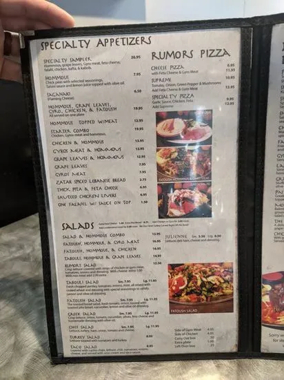 Menu 6