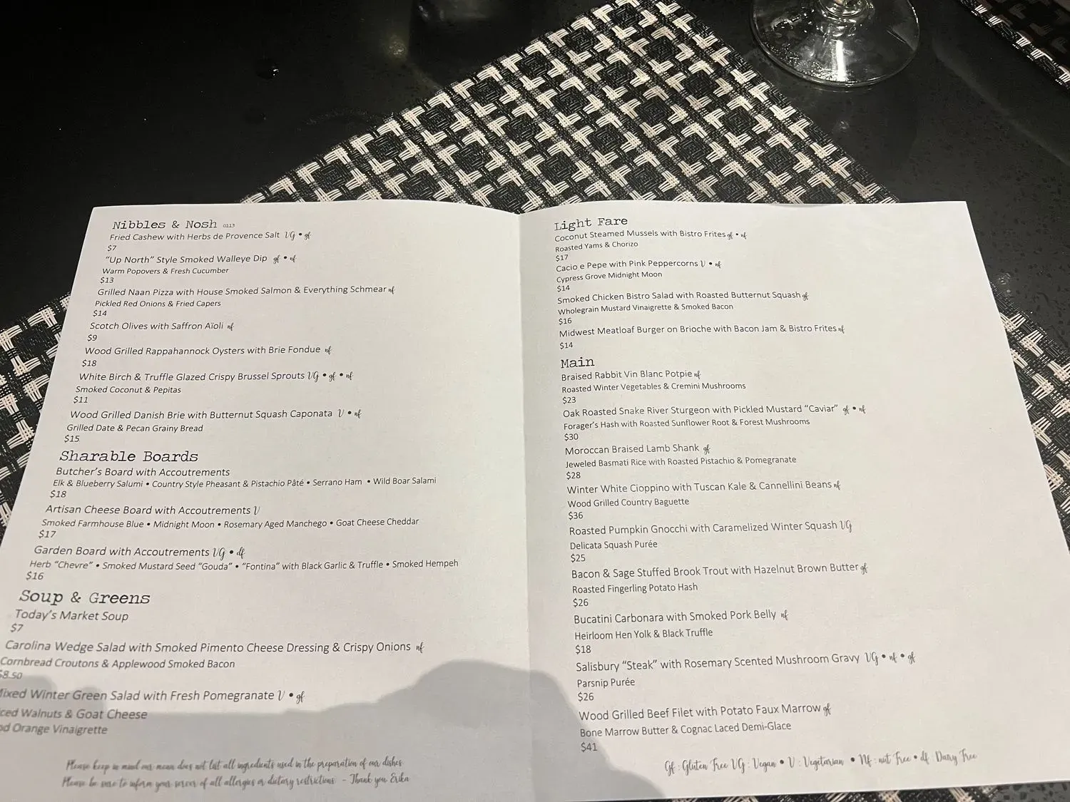 Menu 4