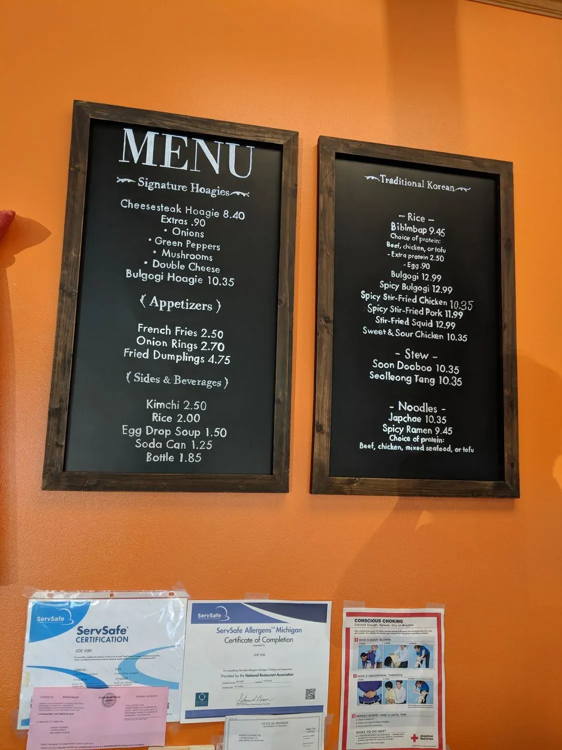 Menu 6