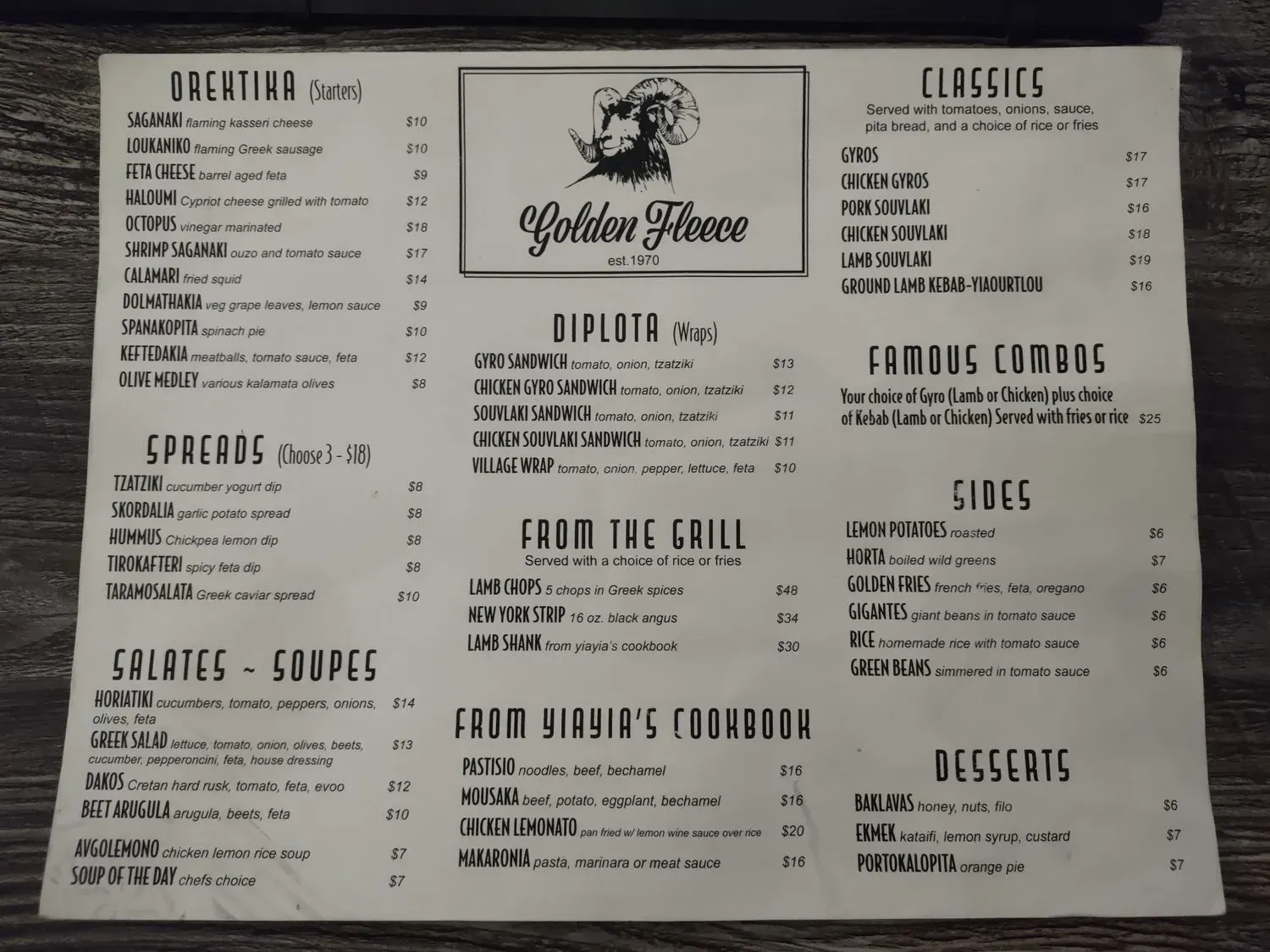 Menu 6