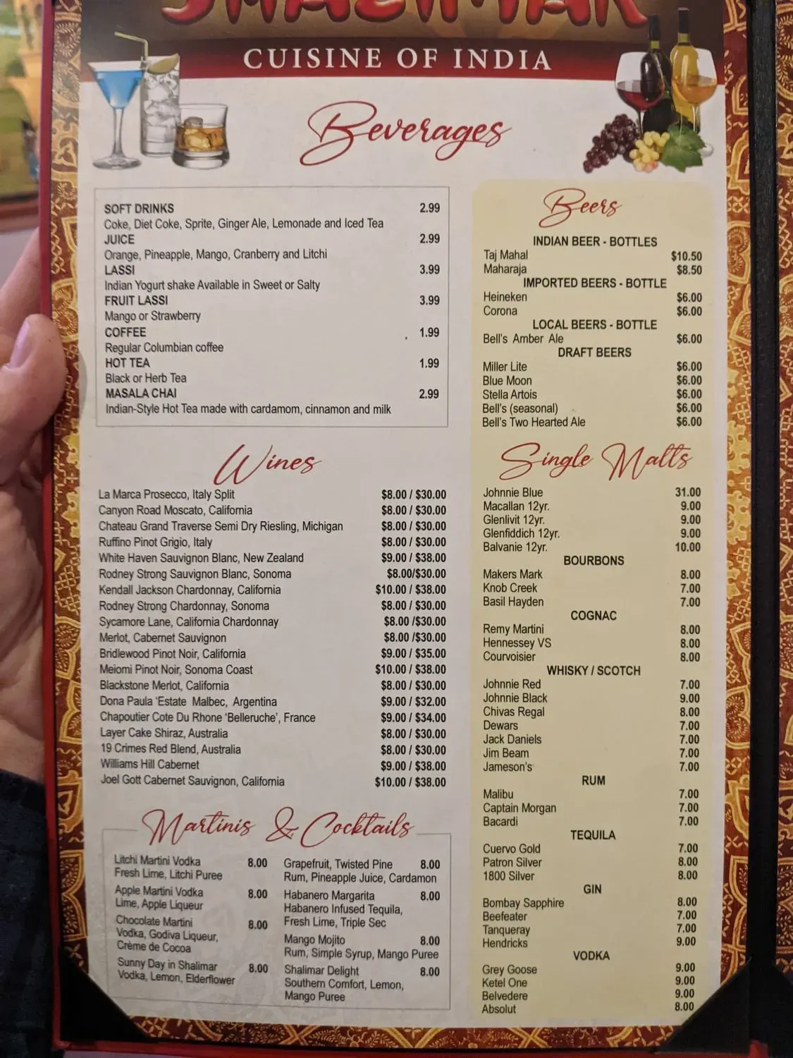 Menu 6