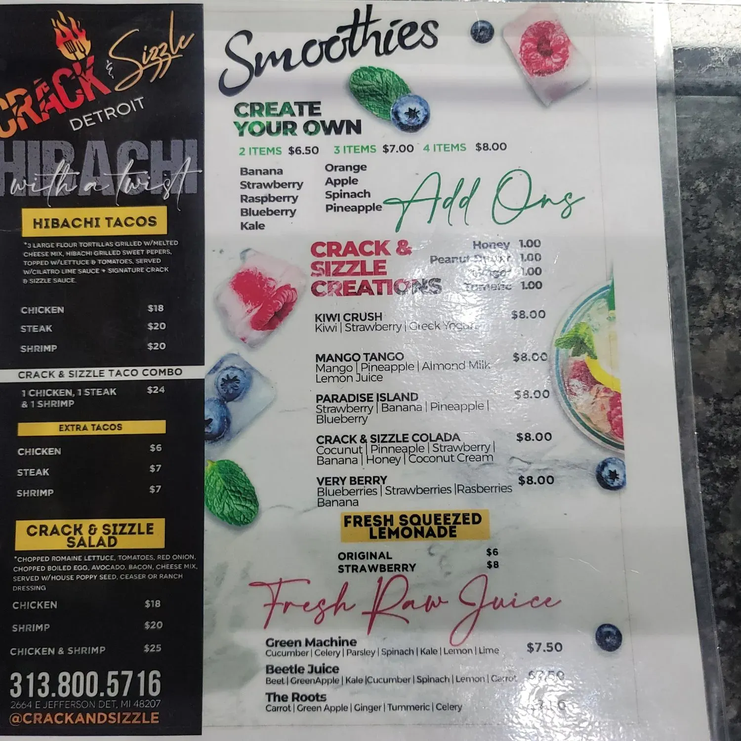 Menu 6