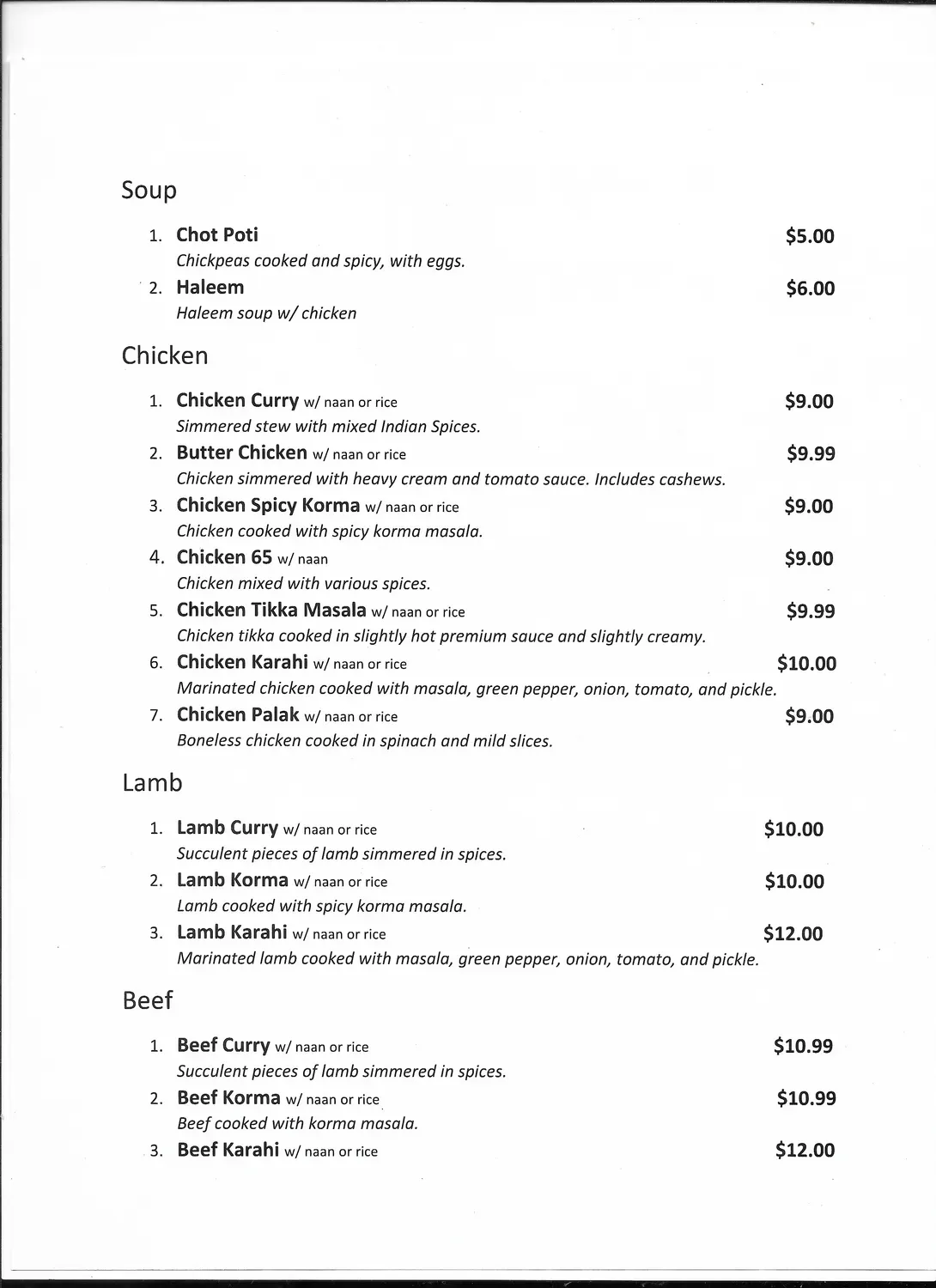 Menu 3