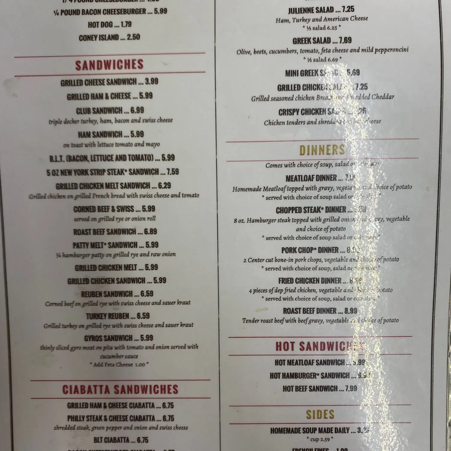 Menu 3