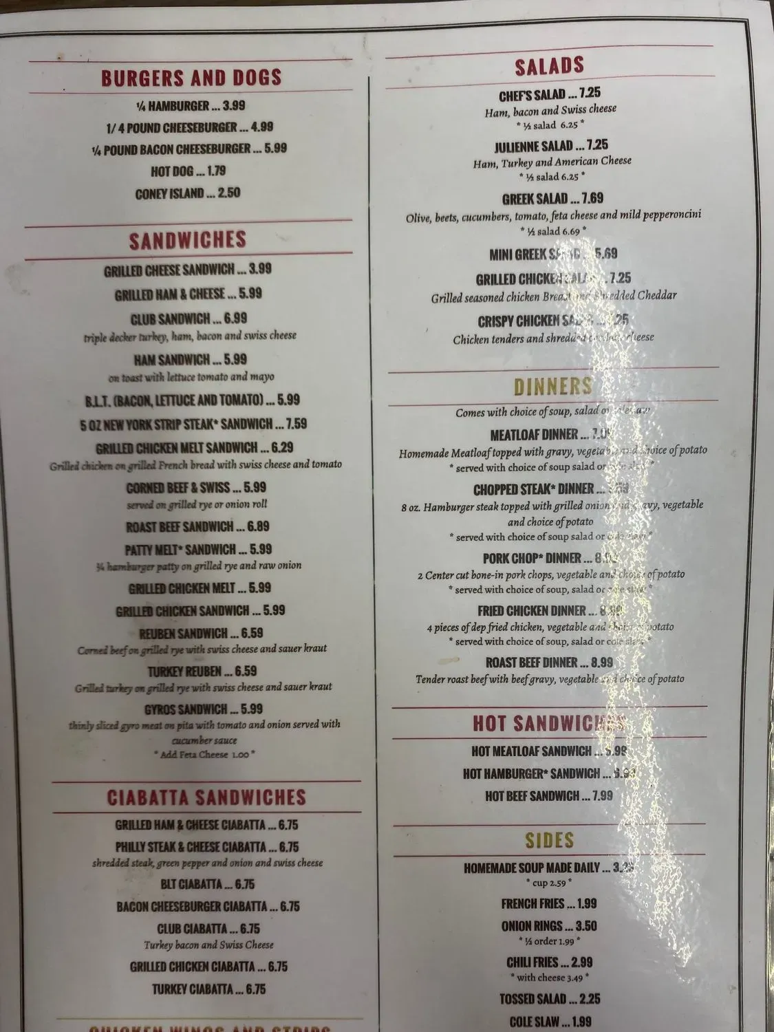 Menu 3