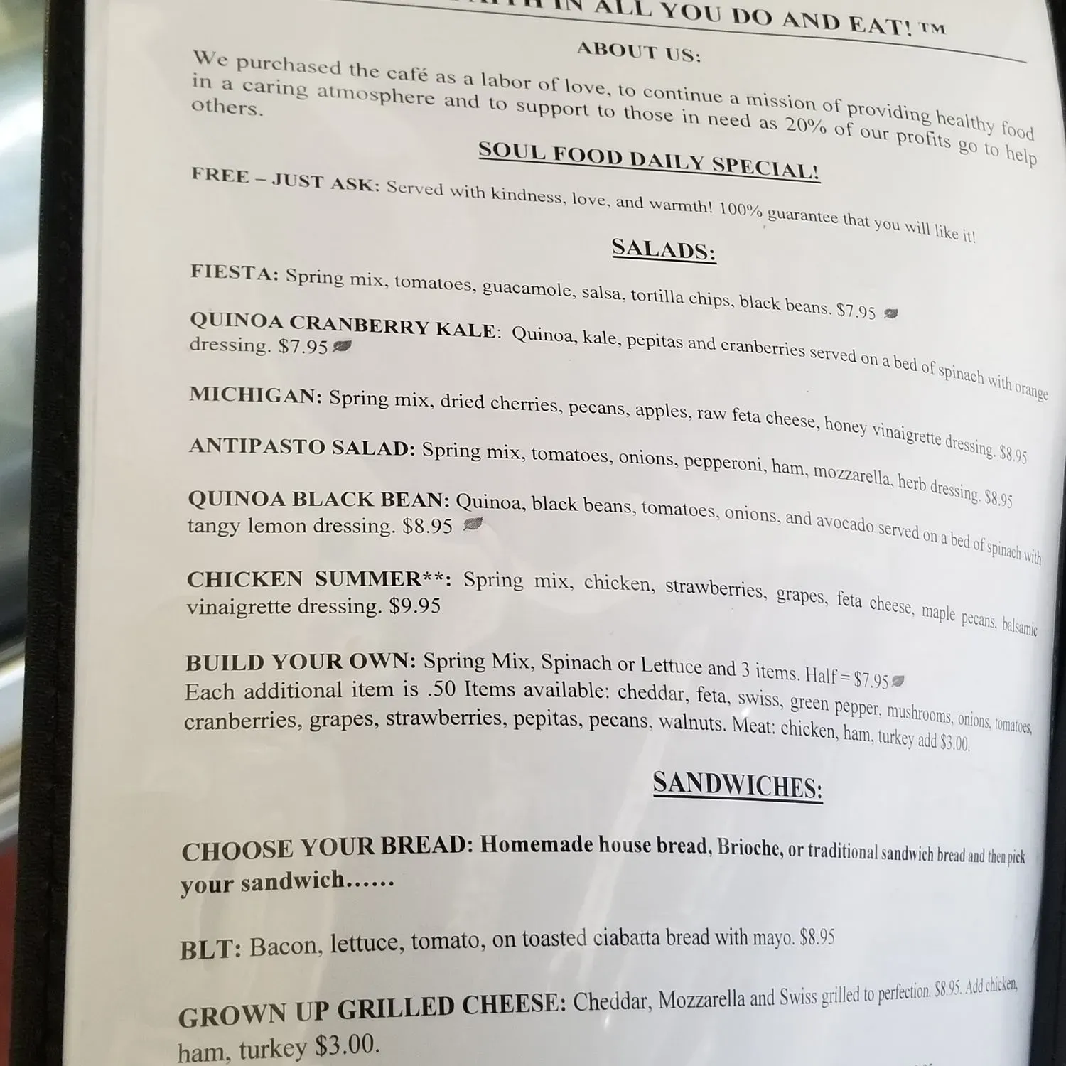 Menu 3