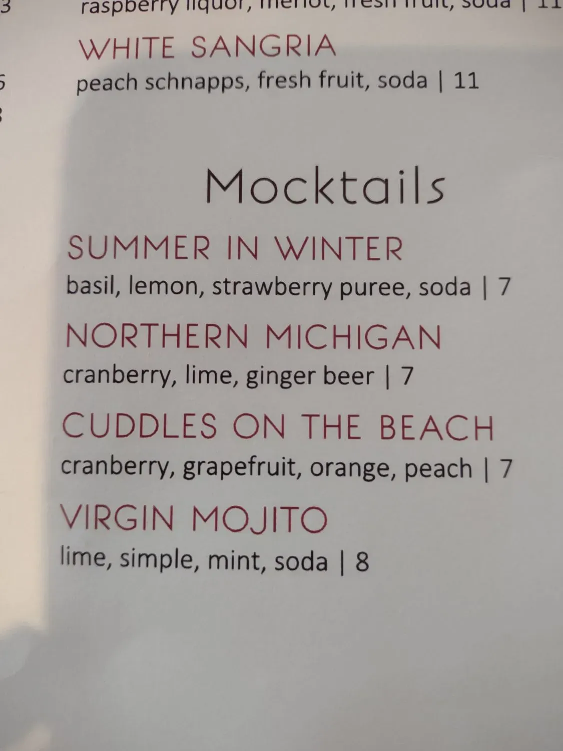 Menu 6