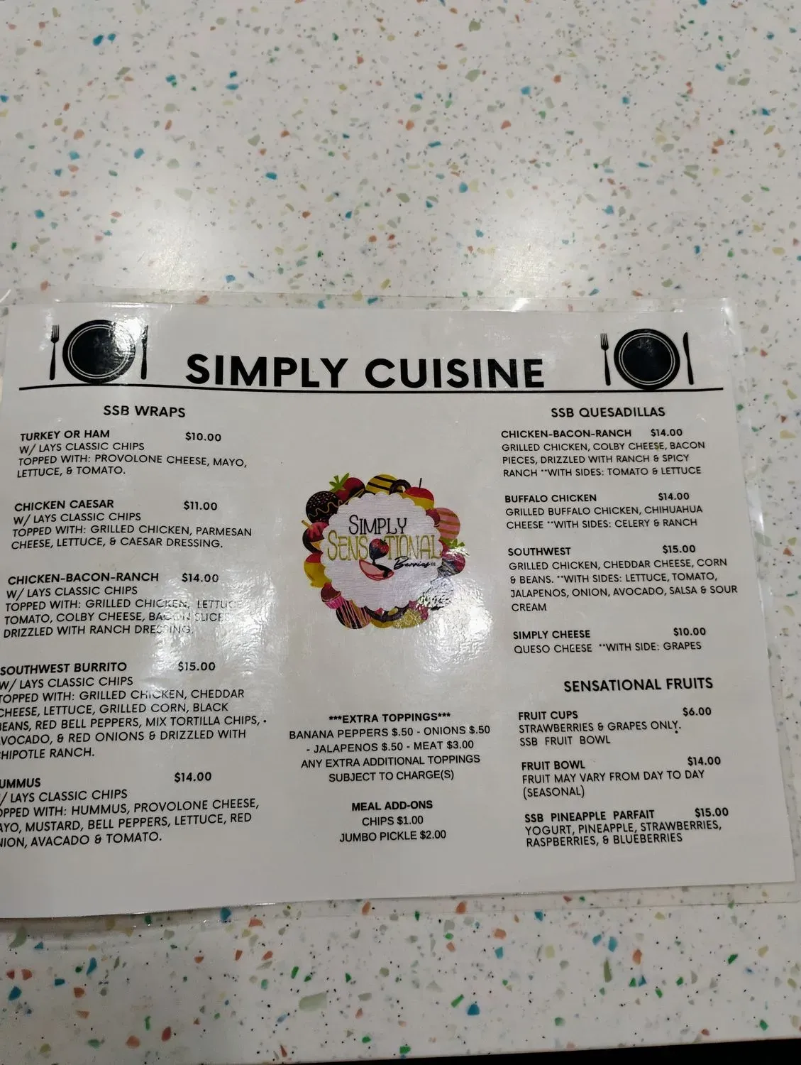 Menu 4