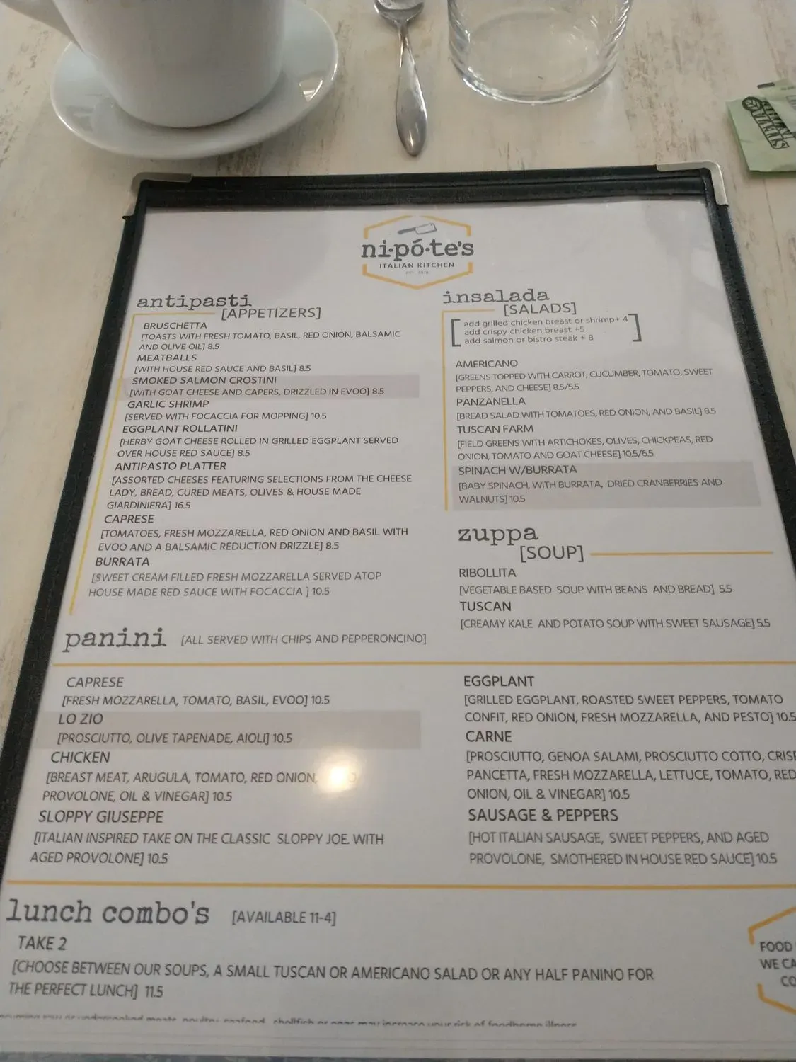 Menu 4