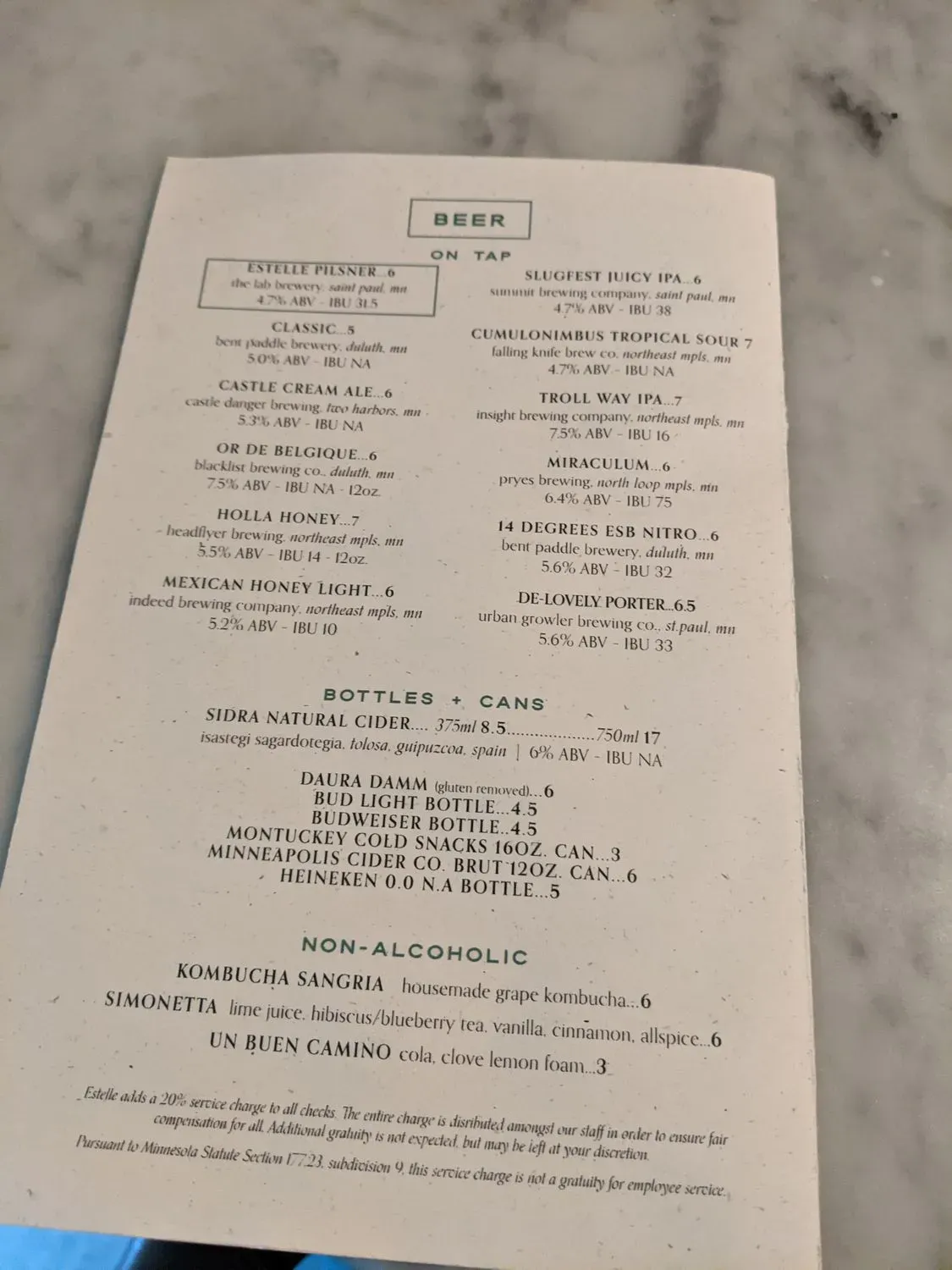 Menu 4