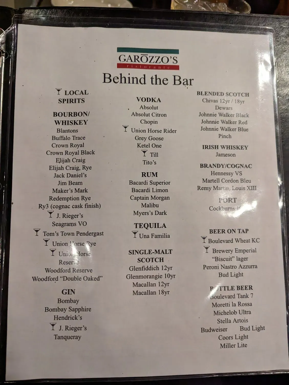 Menu 6