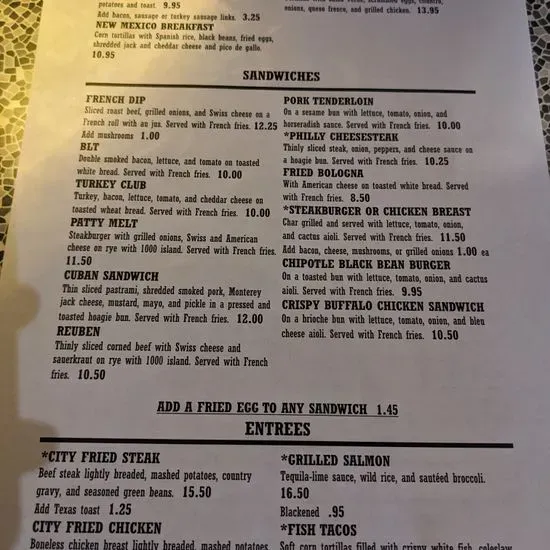 Menu 3