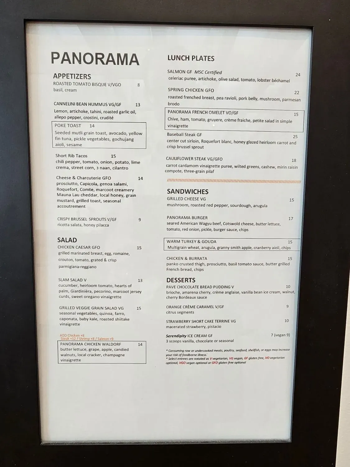 Menu 4