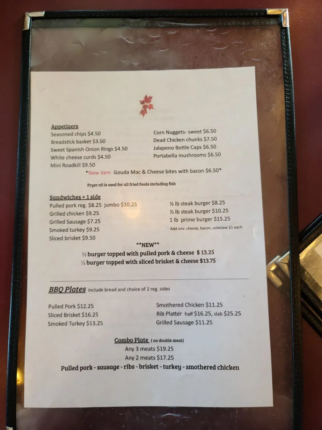 Menu 3