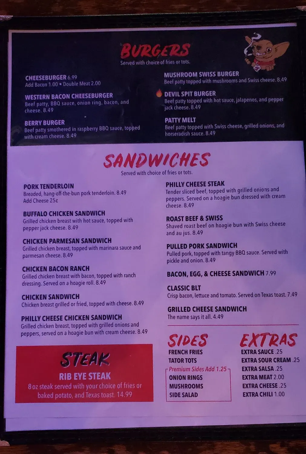 Menu 3