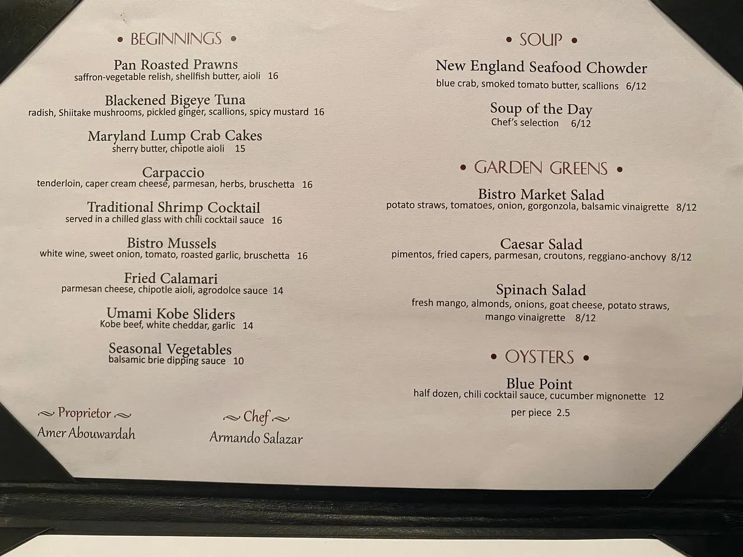 Menu 3