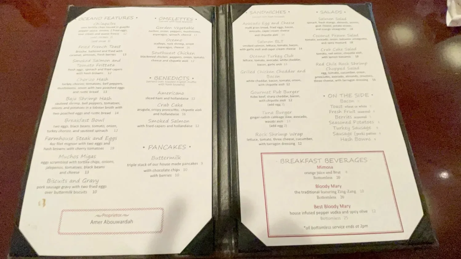 Menu 4