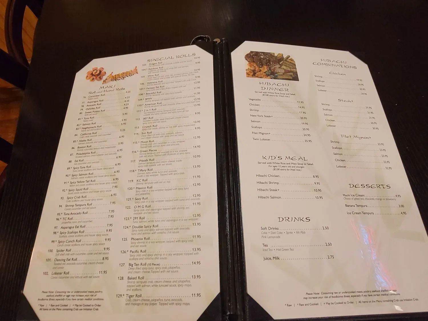 Menu 4