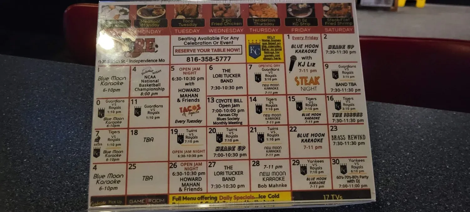 Menu 3