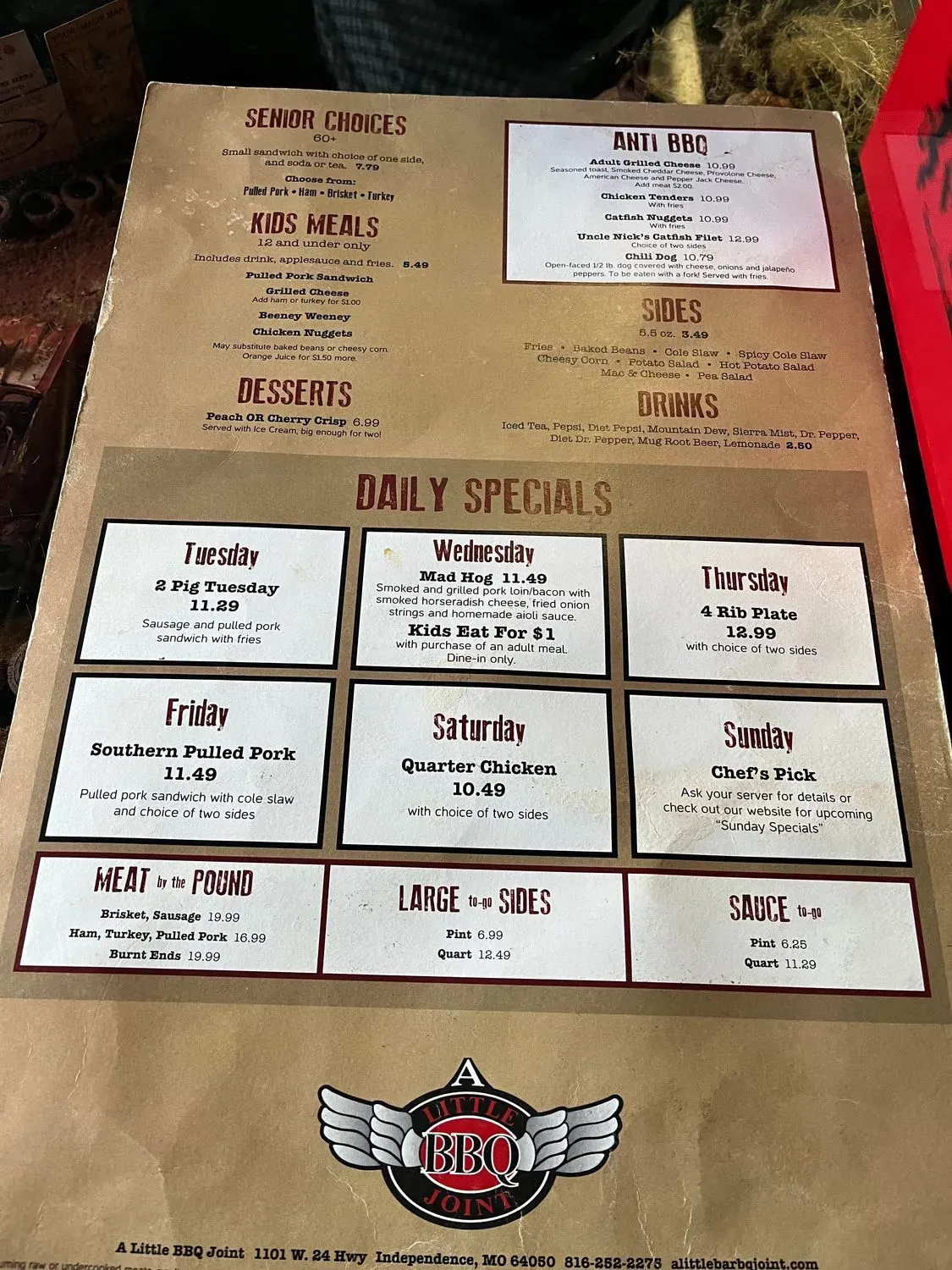 Menu 4