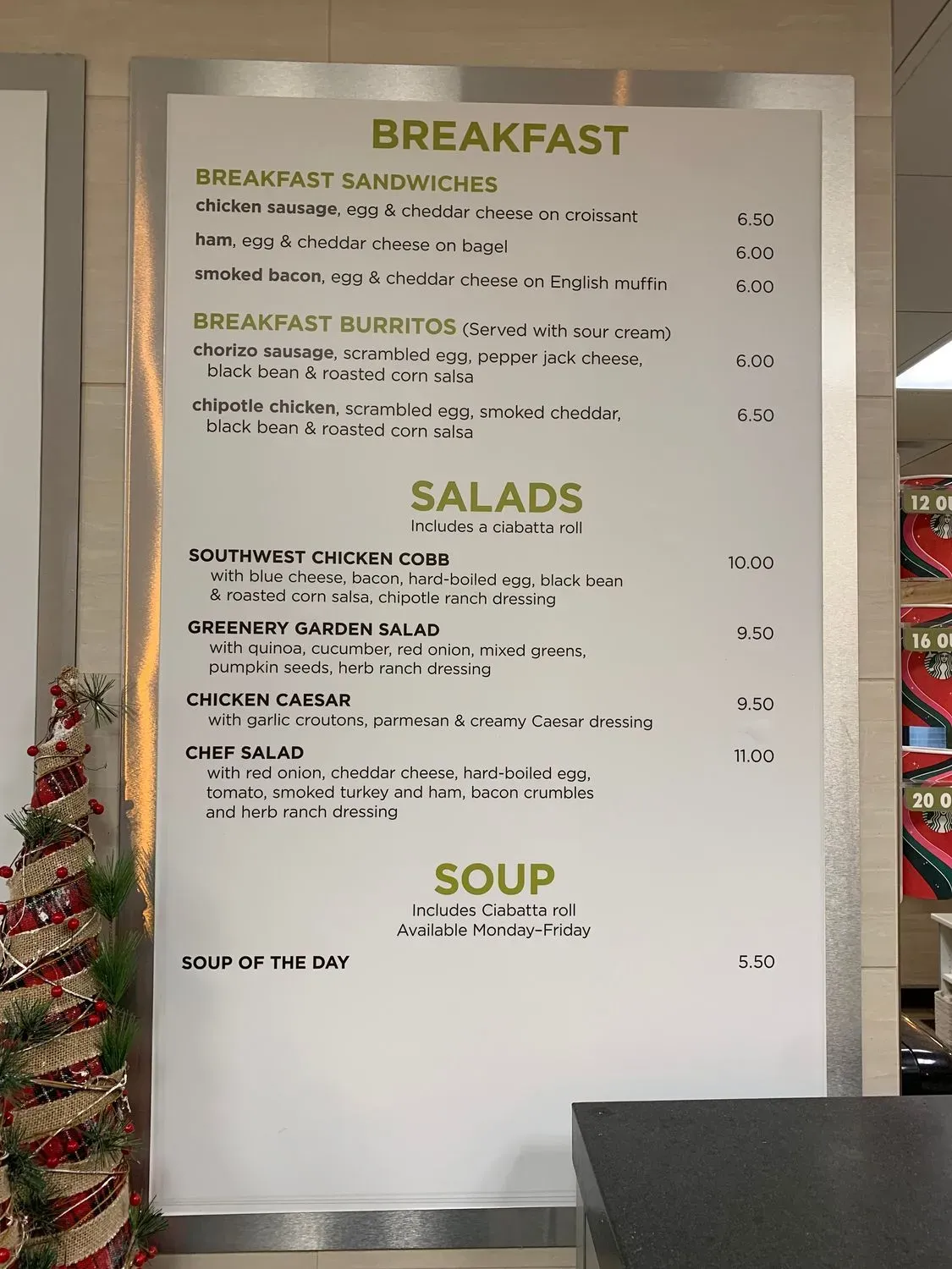 Menu 3