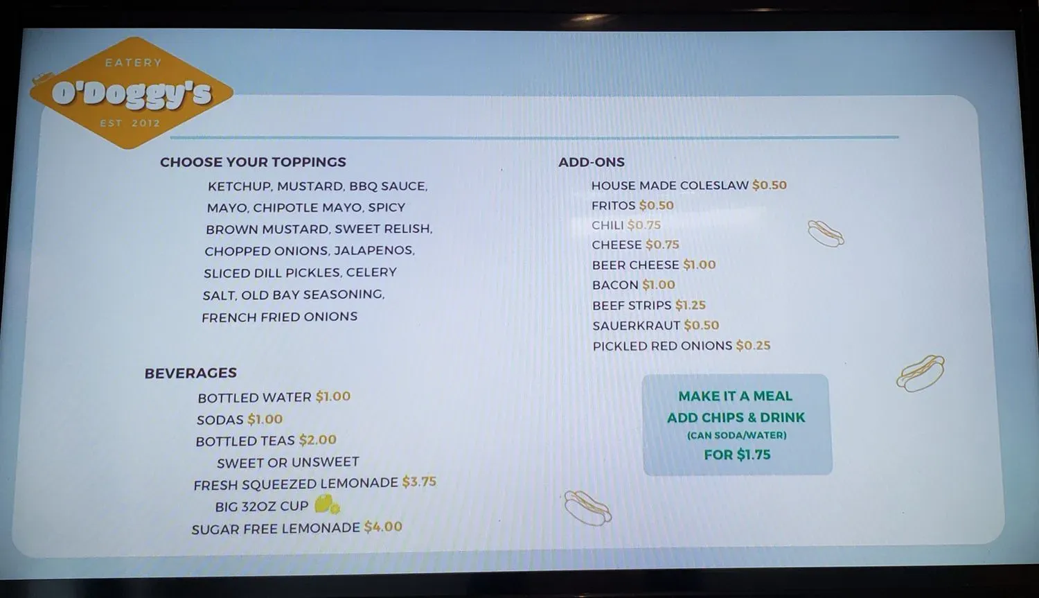 Menu 3