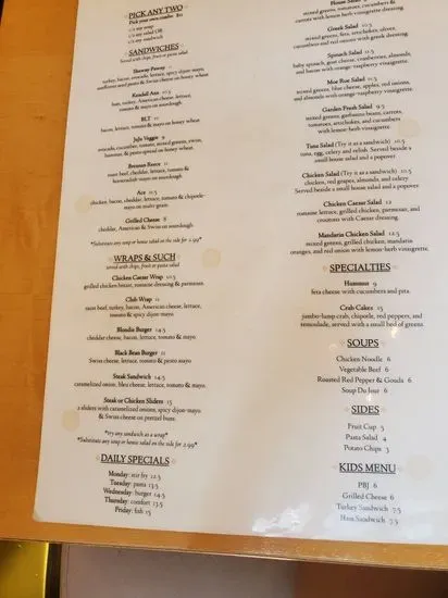 Menu 6