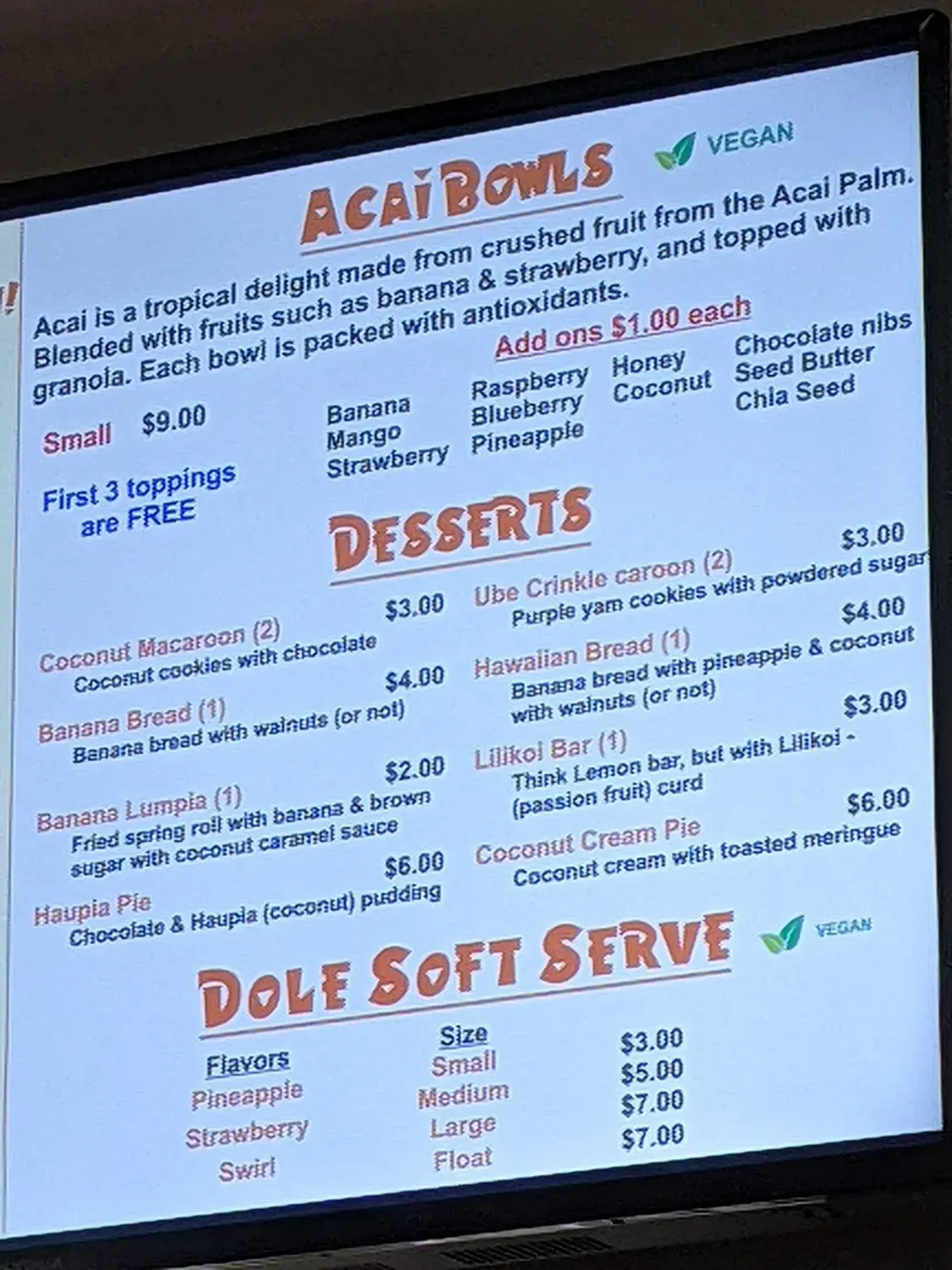 Menu 3