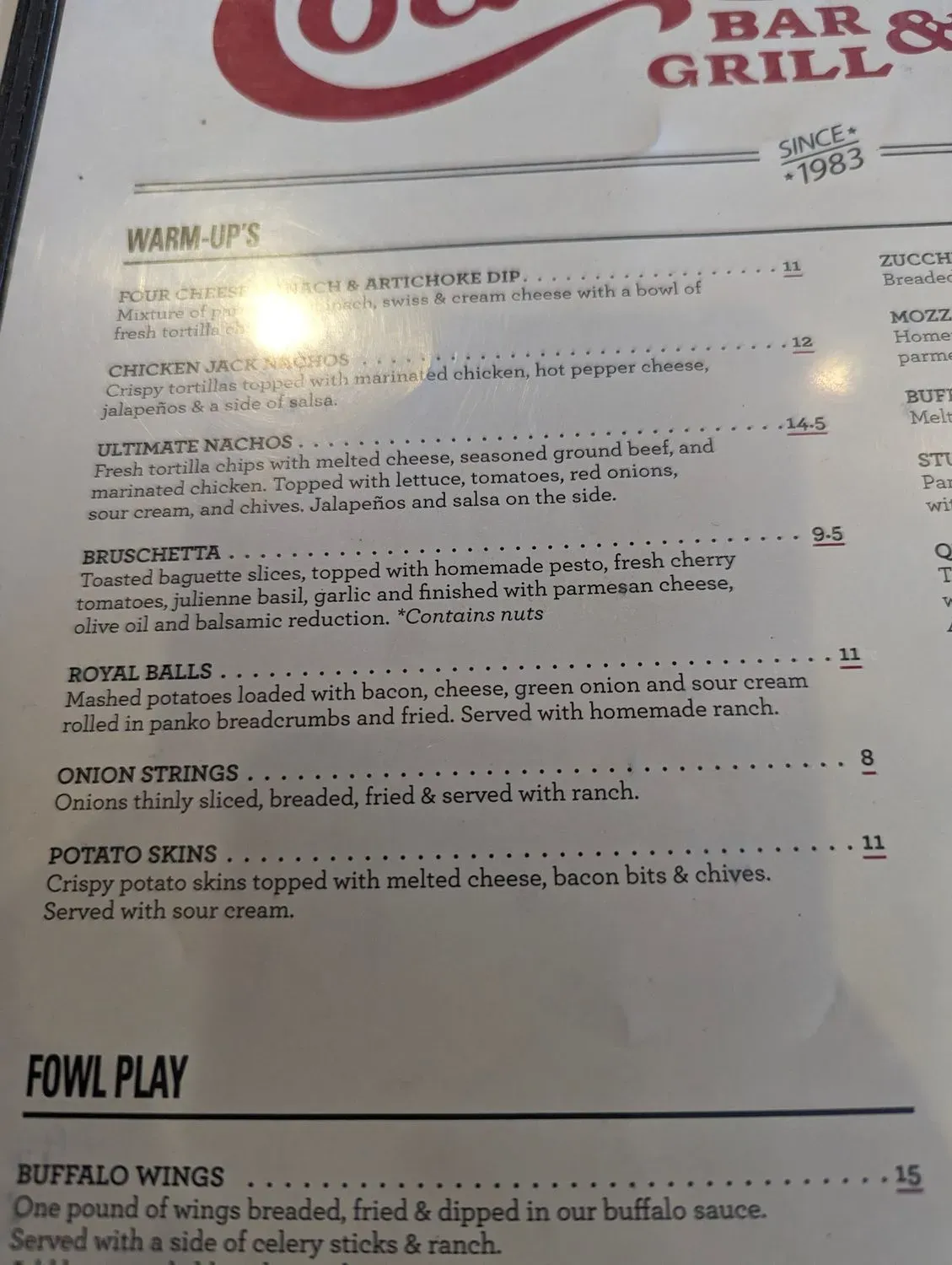 Menu 3