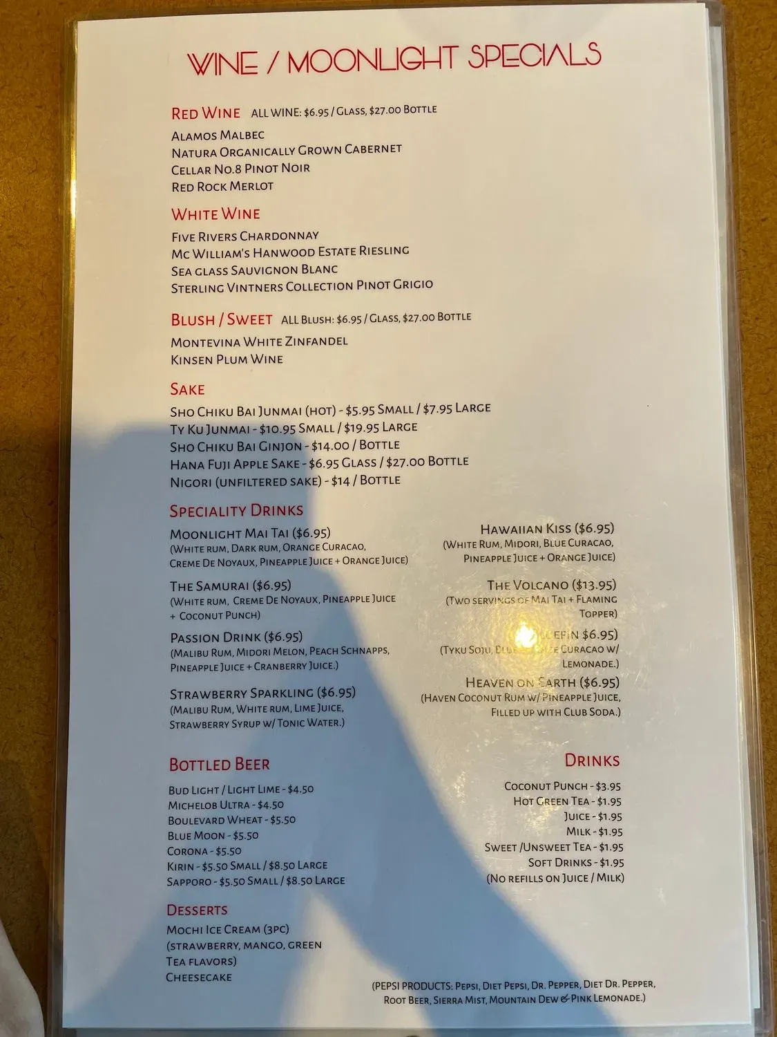 Menu 6