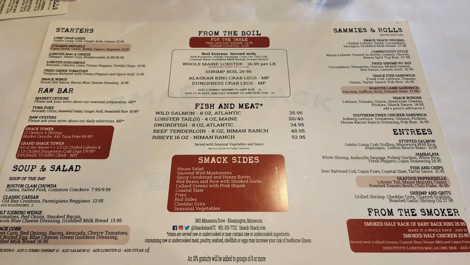 Menu 6