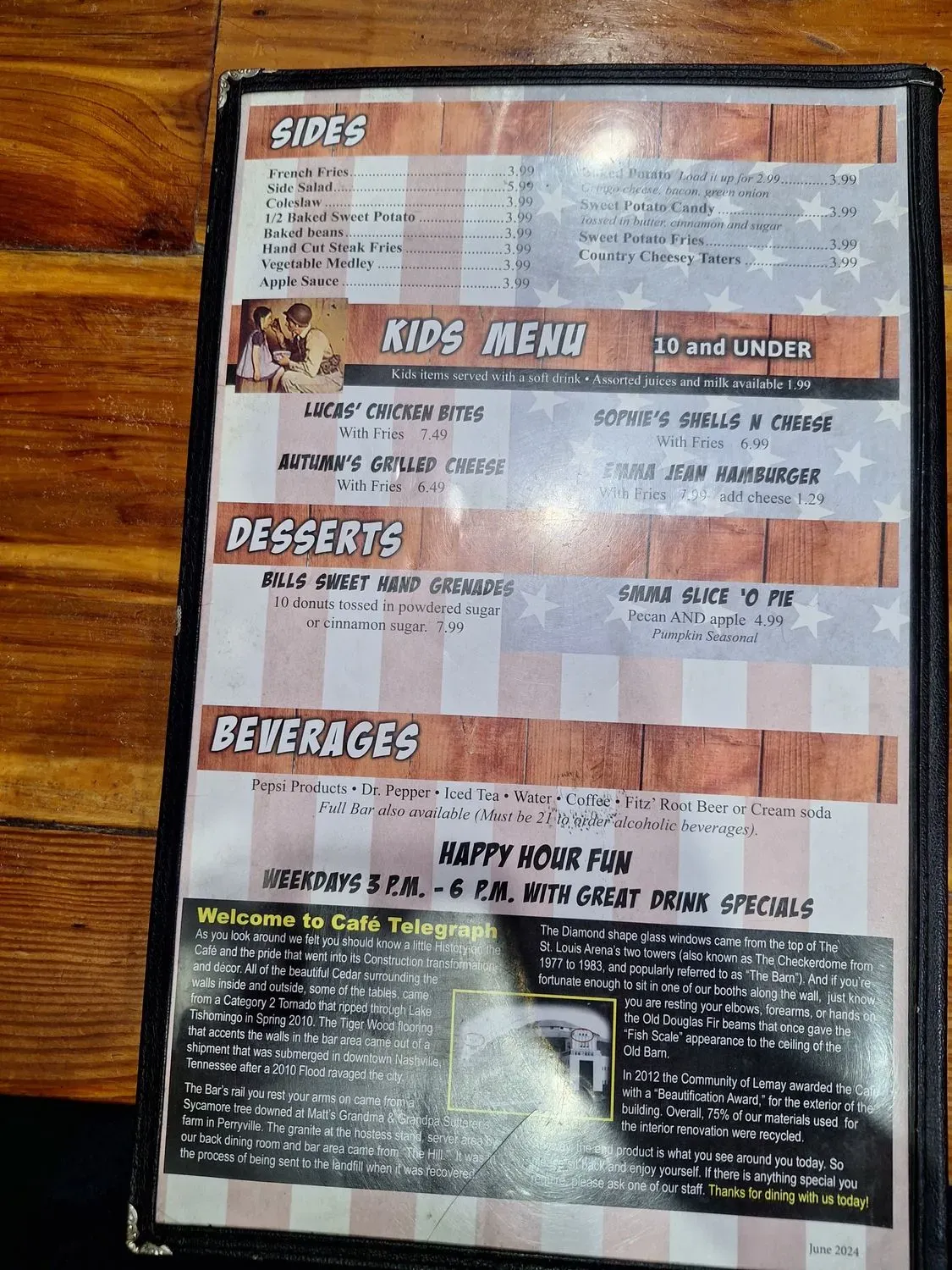 Menu 6