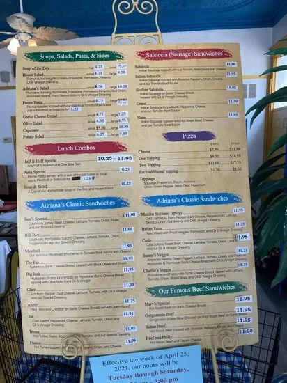 Menu 4