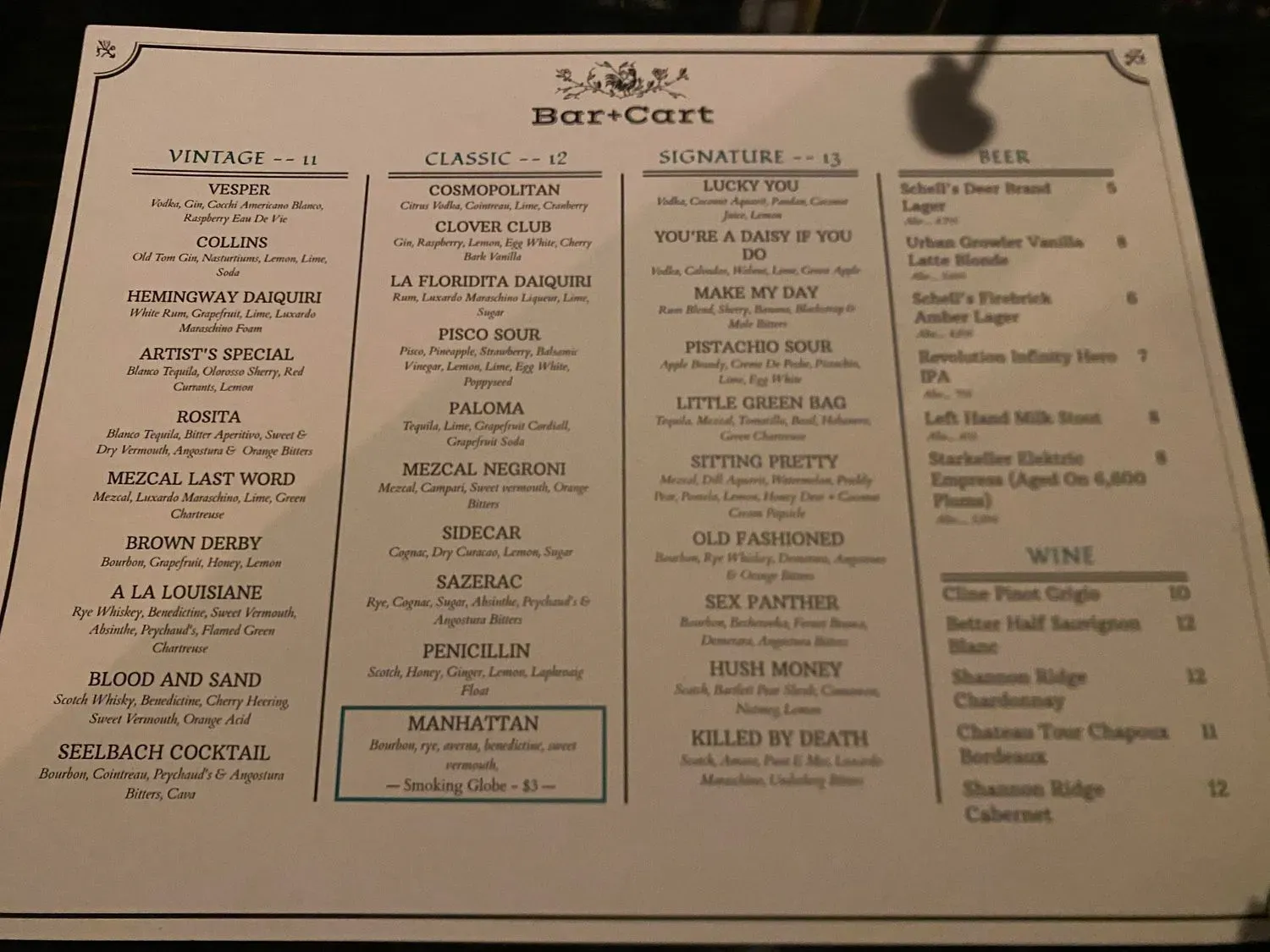 Menu 6