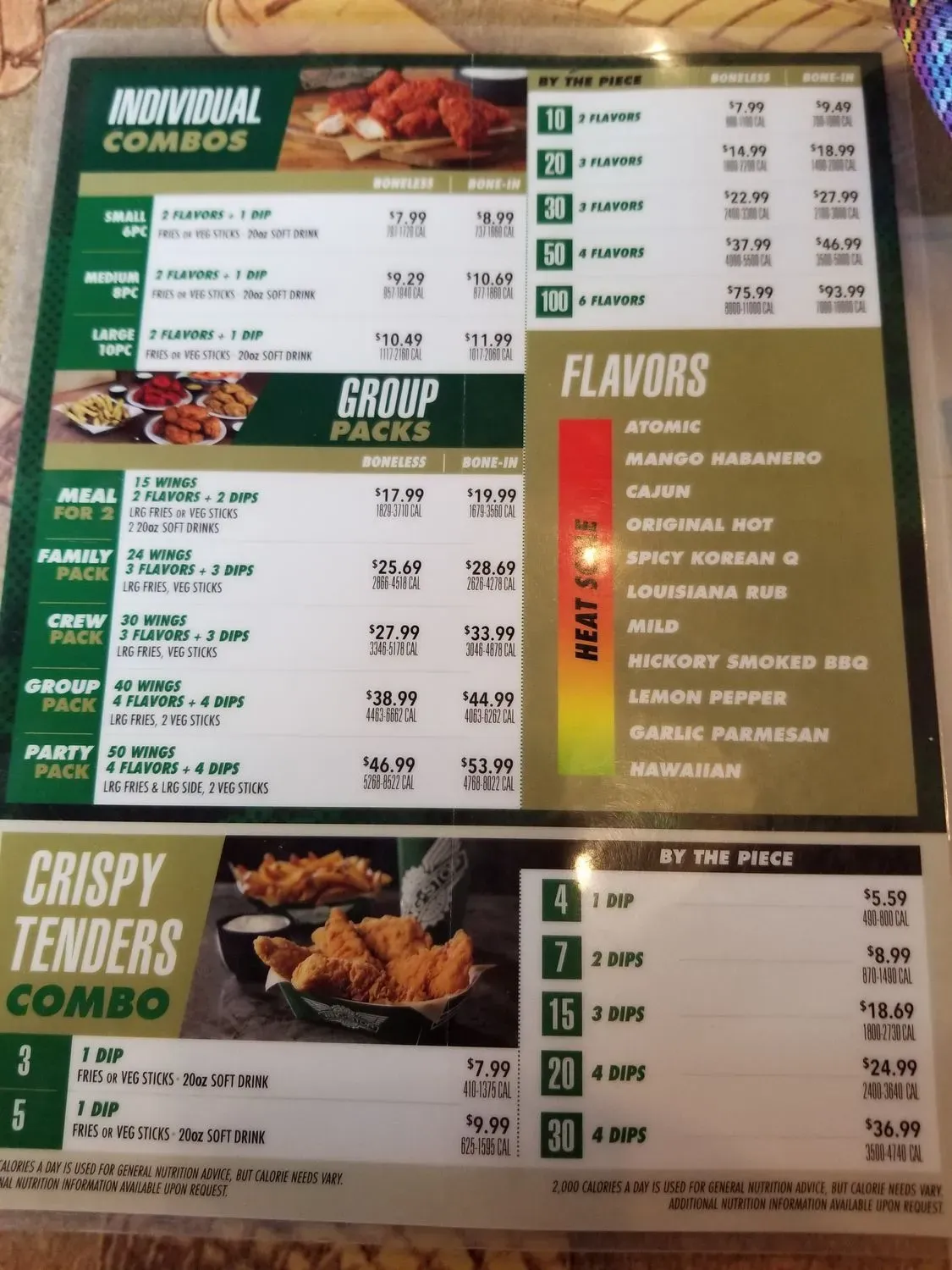 Menu 6