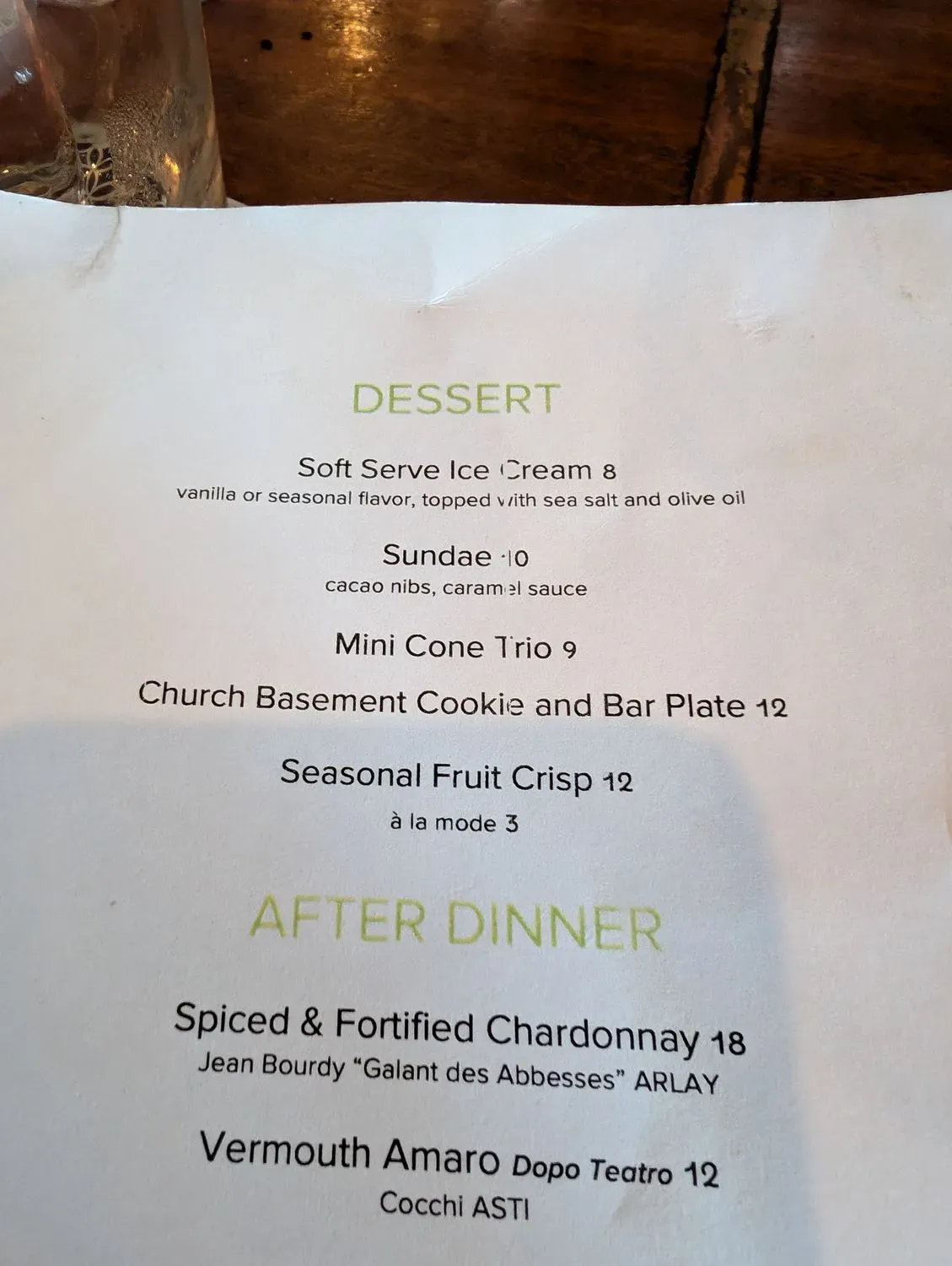 Menu 6