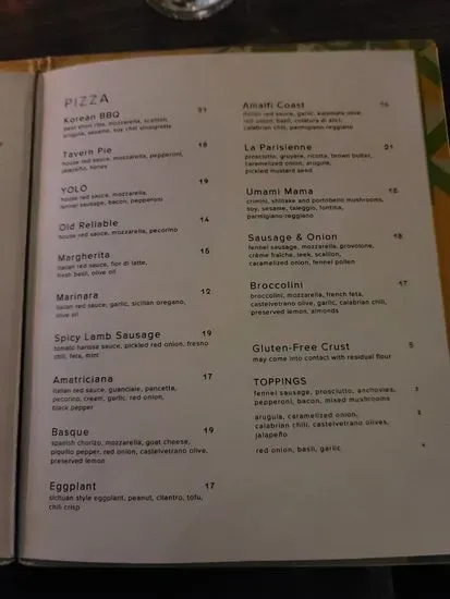 Menu 6