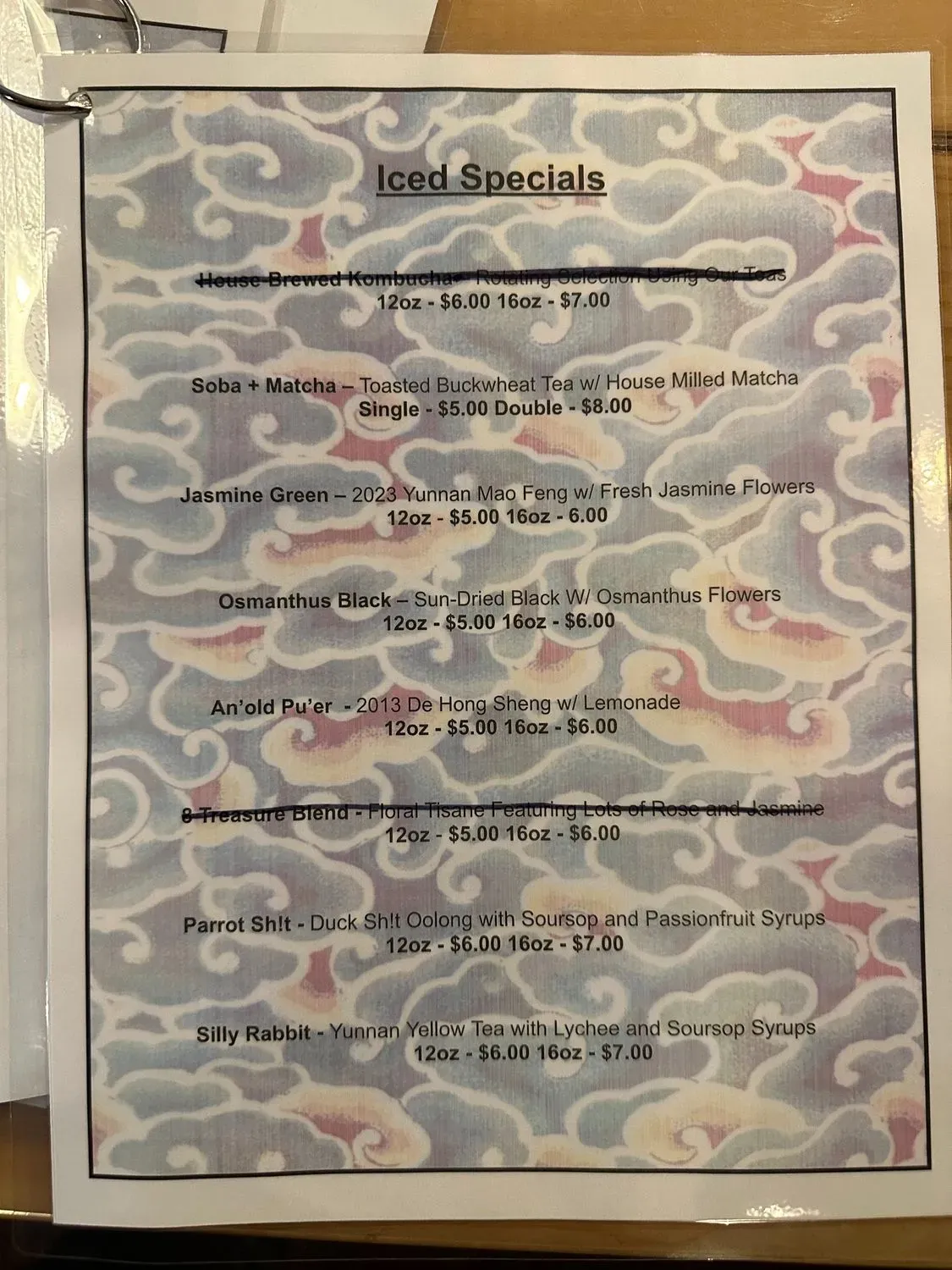 Menu 4