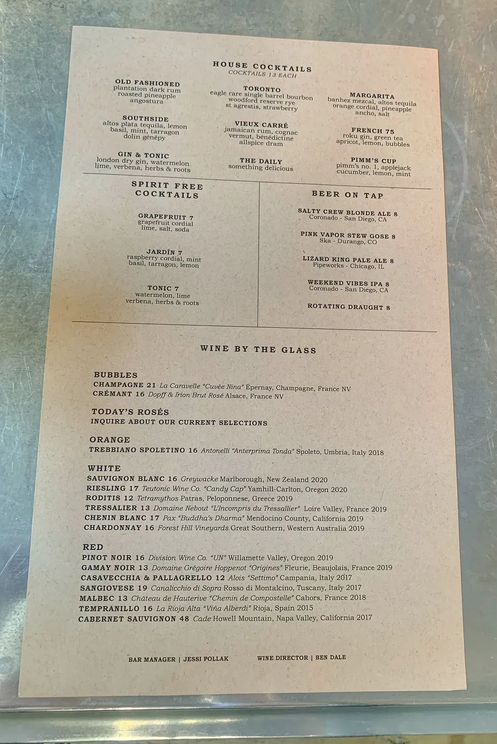 Menu 6