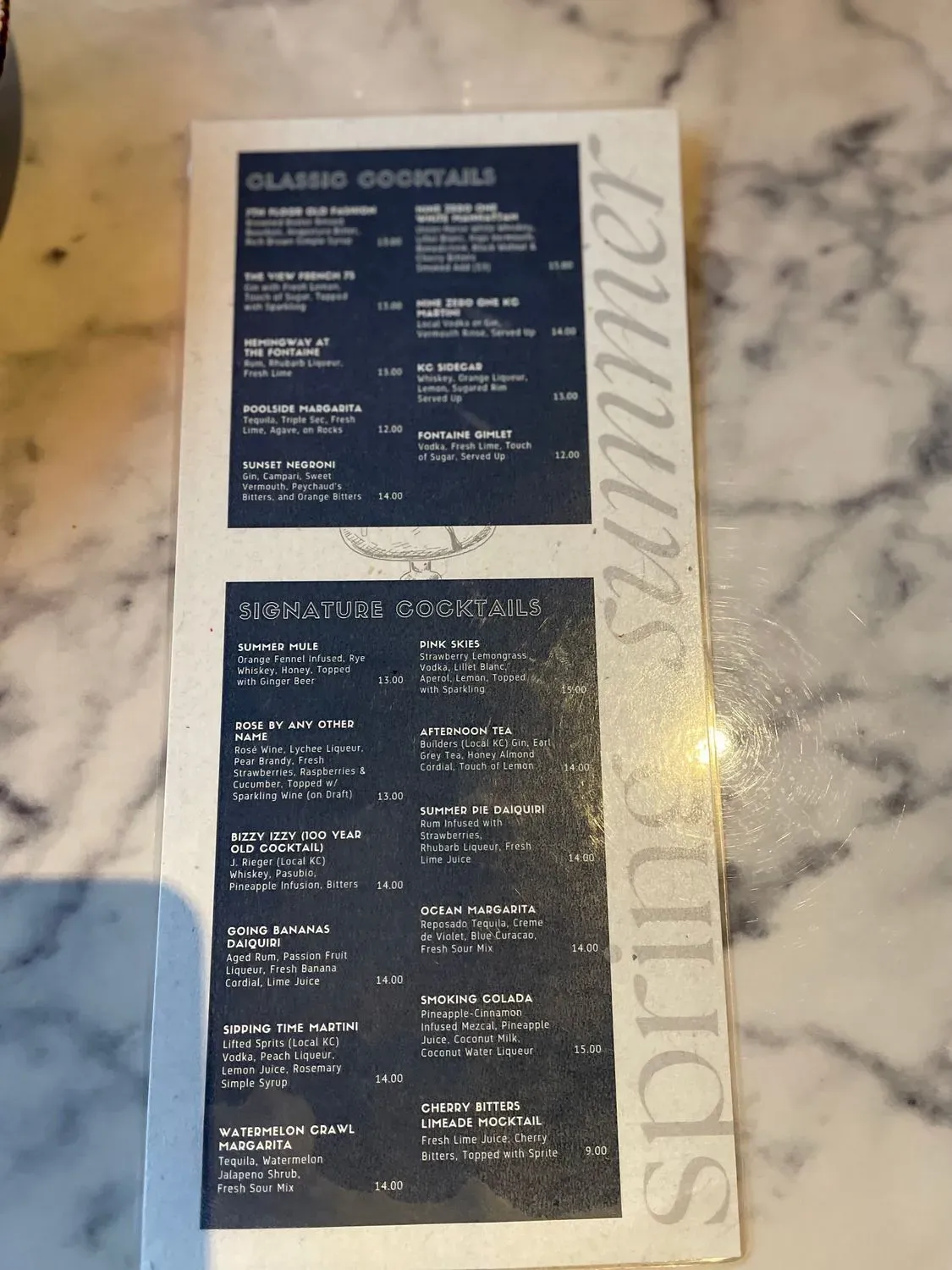 Menu 6