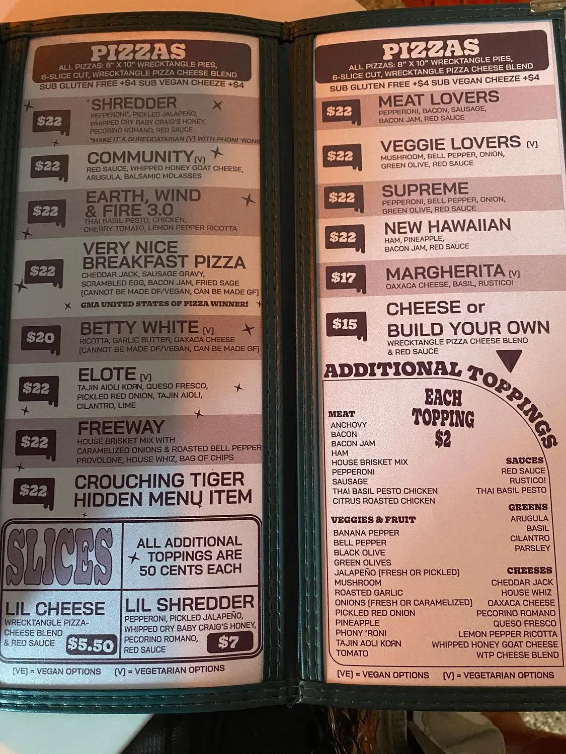 Menu 6