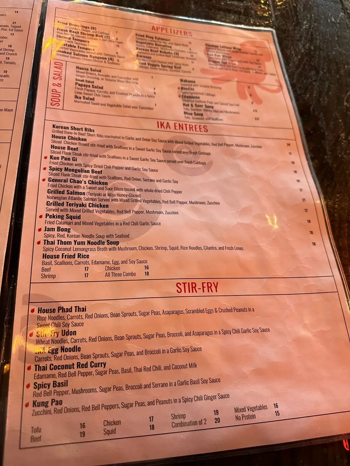 Menu 4