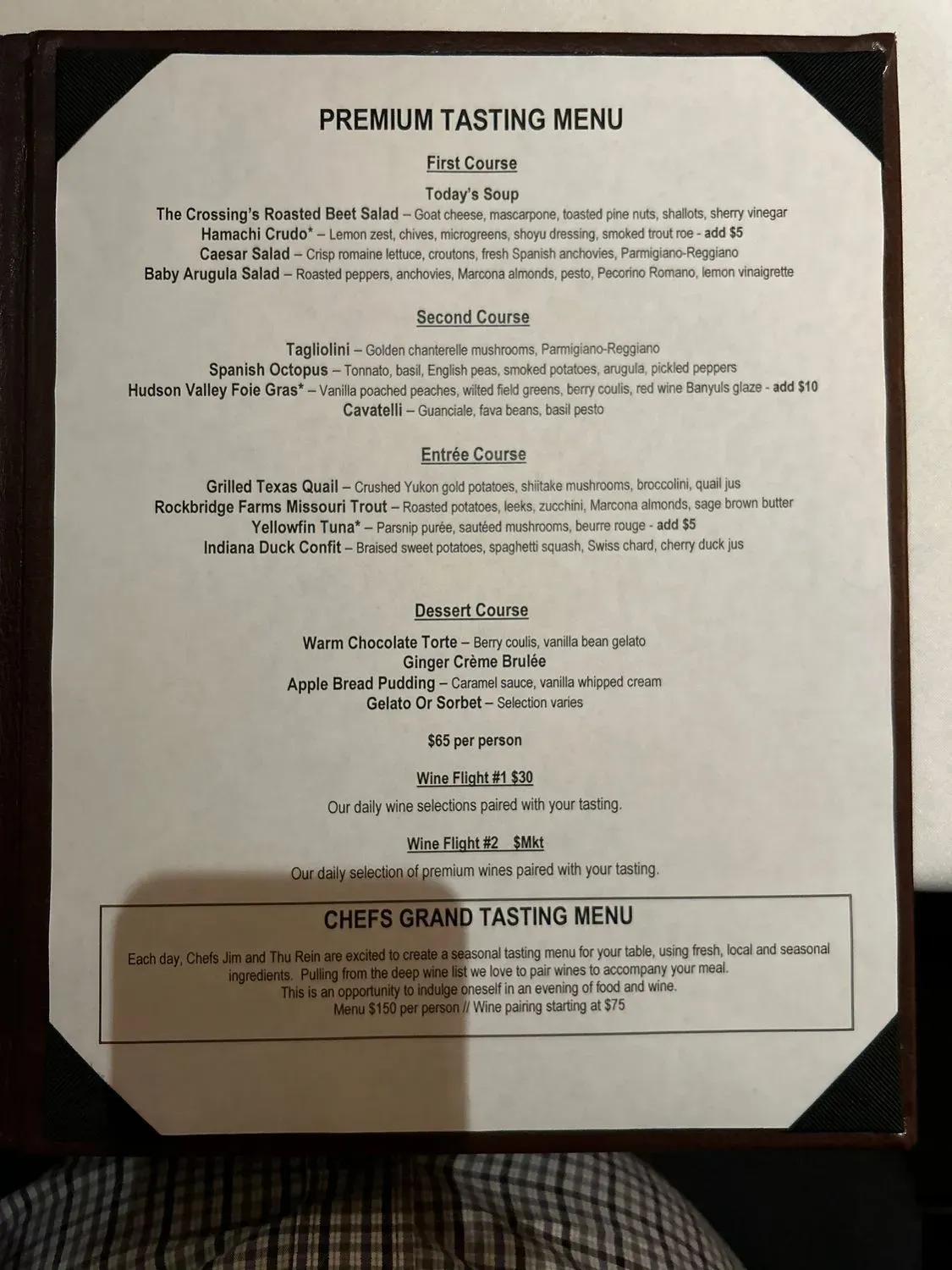 Menu 6